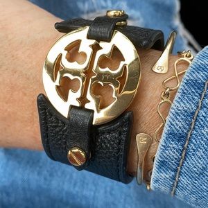 Tory Burch leather bracelet